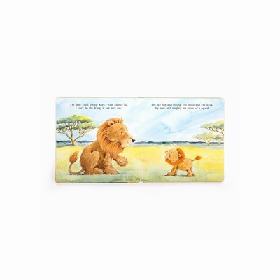 Jellycat The Very Brave Lion Books USA | 62739CHTI